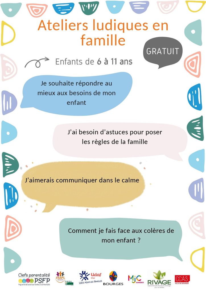 Je souhaite répondre au mieux aux besoins de mon enfant, j'ai besoin d'astuces pour poser les règles de la famille, j'aimerai communiquer dans le calme, comment faire face aux colère de mon enfant ? Des exemple de question que chaque parent peut se poser. Et si vous veniez trouver des réponses et être aider pour y répondre ?